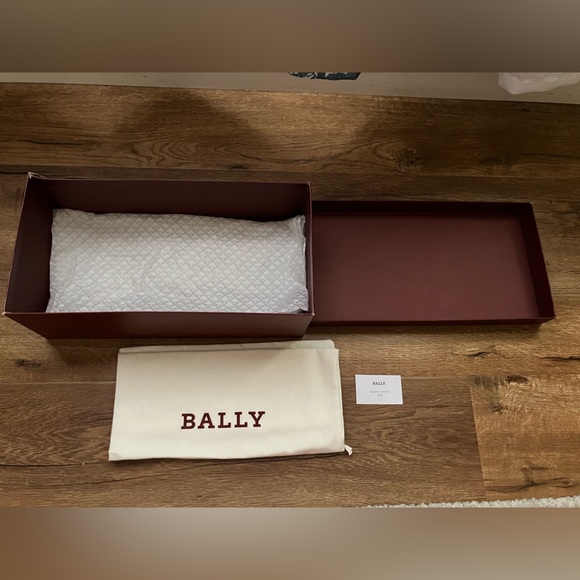 bally empty shoe box with dust bag solofficialkw.com